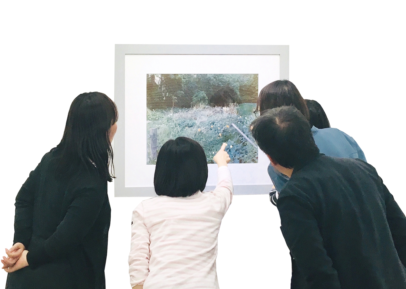 対話型観賞をベースにイベントを行なっている小田川悠のアートコミュニケ―ションランドリーのアートワークショップ